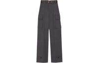 SAINT LAURENT Cargo Pants Women's Dark Gray