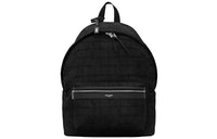 SAINT LAURENT Cow Leather Backpack Men's Black