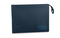 LOUIS VUITTON Pochette Voyage Leather Toiletry Bag Men's Midnight Blue