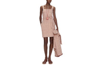 CHANEL SS21 Sleeveless Dress Women's Pink