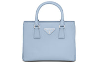 PRADA Leather Killer Bag Shoulder Bag Crossbody Bag Handbag Mini Women's Sky Blue