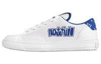 LOUIS VUITTON Charlie Low-Top Skateboard Shoes Men's White Blue
