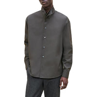 HERMES Shirts Men Persimmon Color
