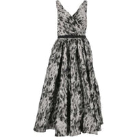 DIOR Sleeveless Dress Women's Gray