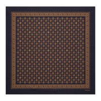 SAINT LAURENT Silk Silk Scarves Unisex Blue