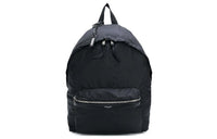 SAINT LAURENT Nylon With Leather Backpack Regular Men's Black