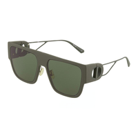 DIOR Plastic Square Sunglasses Women's Green