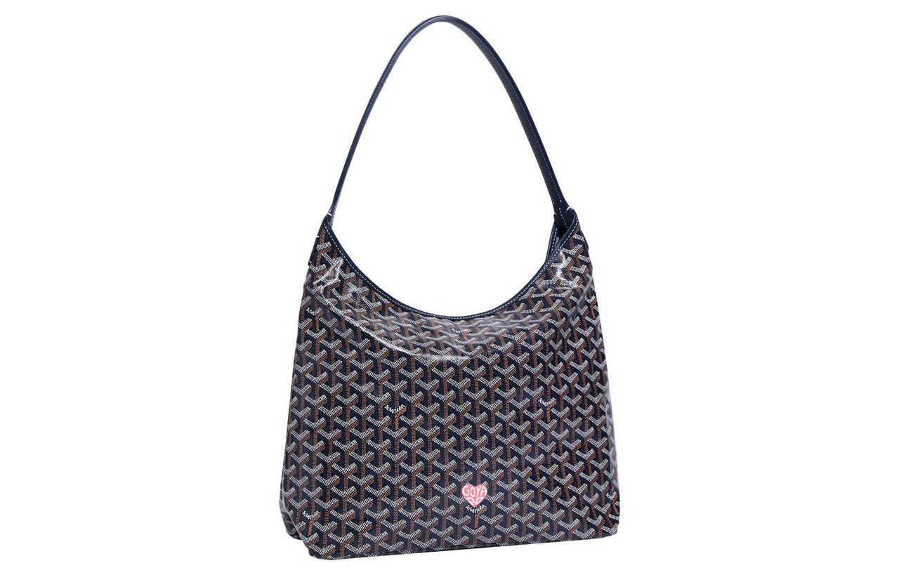 GOYARD Bohème Hobo Canvas With Calfskin Dog's Teeth Shoulder Bag Combo Bag Shoulder Bag Women's