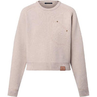 LOUIS VUITTON Topstitched Knitted Sweater