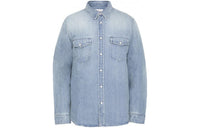 SAINT LAURENT Press stud Denim Shirt
