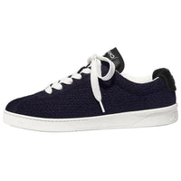 CHANEL Low Top Stylish Skateboarding Shoes Women's Dark Blue