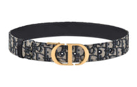 DIOR Double-Sided Minimalist Style Leather Belts Women's