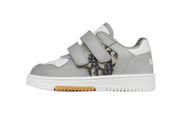 DIOR B27 Low Top Toddler Shoes Gray White Infant And Toddler