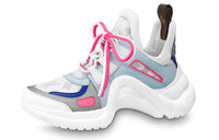 LOUIS VUITTON Lv Archlight Sports Shoes Pink/White/Blue Women's
