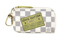 LOUIS VUITTON Canvas Wallet Women's White