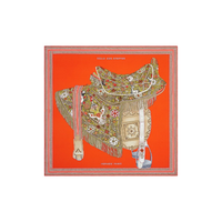 HERMES Oran Silk Scarves Women's