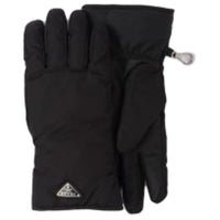 PRADA Recycled Nylon Gloves Women's Black