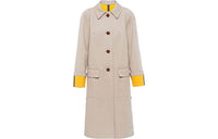 MIU MIU Trench Coats Women's Brown