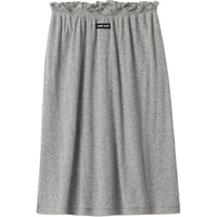 MIU MIU Ribbed Jersey Skirt
