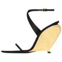 SAINT LAURENT Tallulah One Strap Sandals 11m Women's Black