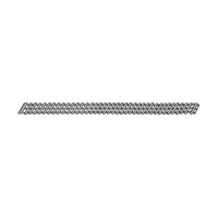 SAINT LAURENT Rhinestone Brass Glass Bracelets Men's Black