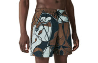HERMES FW23 Casual Shorts Men's Cigar Gray