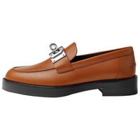 HERMES Loafers 4cm Women's Orange