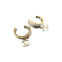 CHANEL Earrings Women's Gold