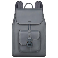 DIOR Grained Cow Leather Patchwork Leather Backpack Men's Dark Gray