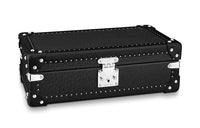 LOUIS VUITTON Taiga Leather Handheld Storage Box Men's Black