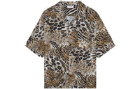 CELINE Shirts Men Leopard Print