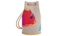 HERMES Canvas Bag, Bucket Bag, Crossbody Bag, Shoulder Bag Women's