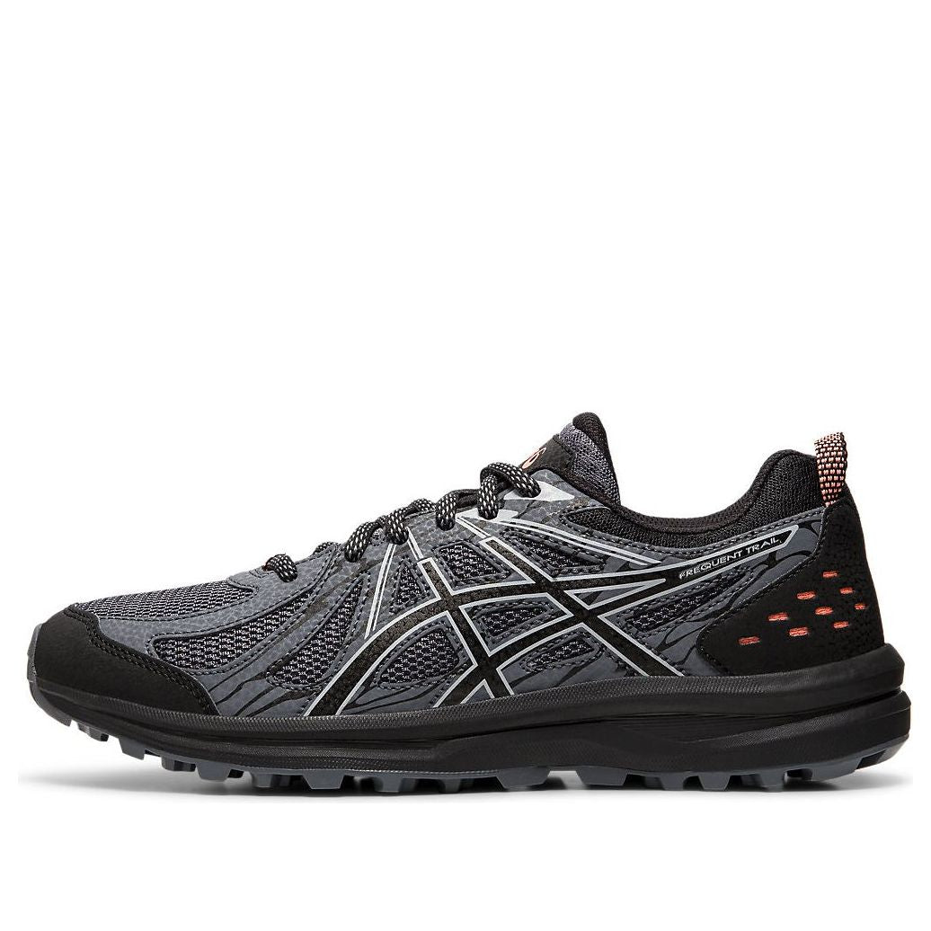 (WMNS) ASICS Frequent Trail 'Black Piedmont Grey' 1012A022-004