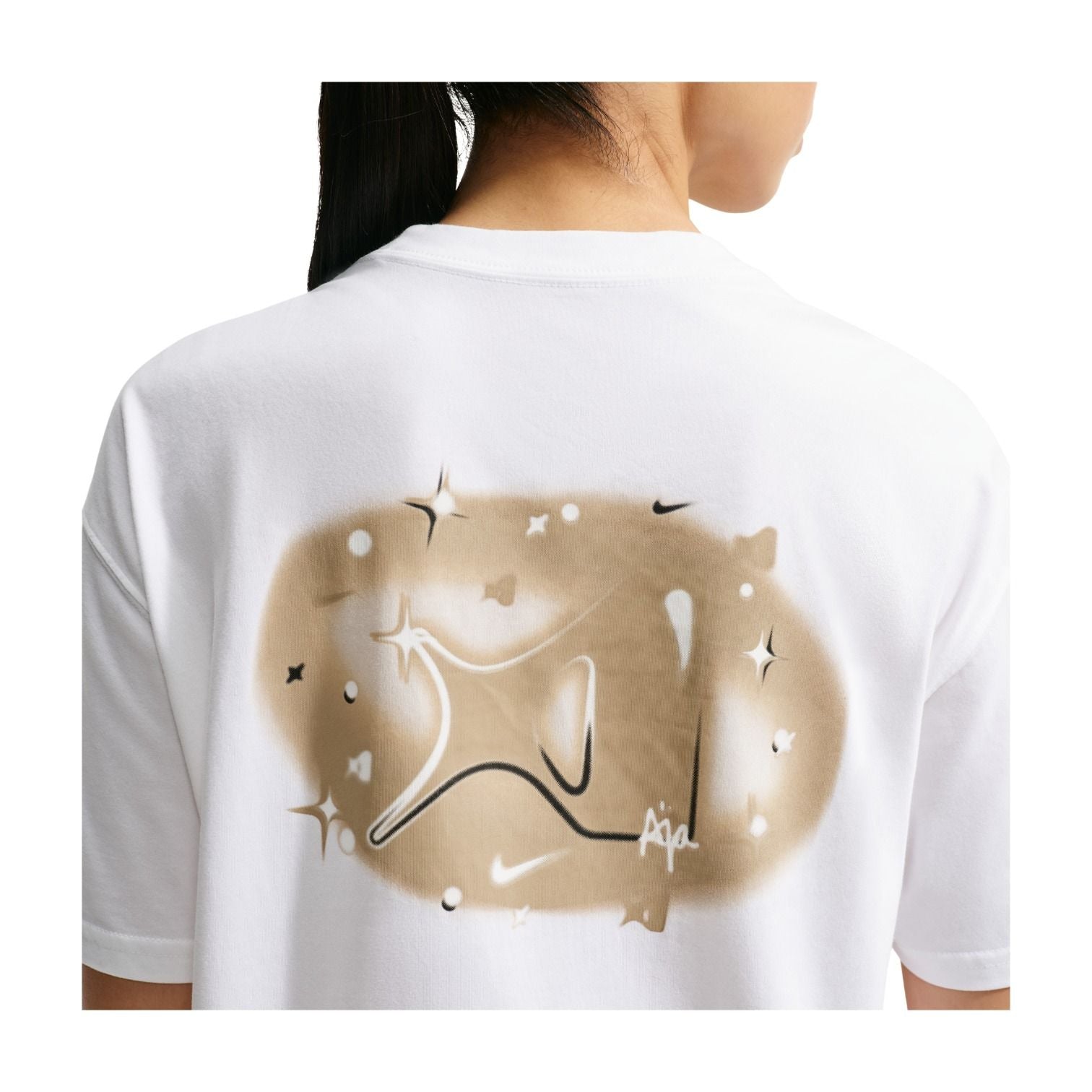 Nike A'Ja Wilson Dri-Fit T-Shirt 'White Wheat Grass' IH7722-100