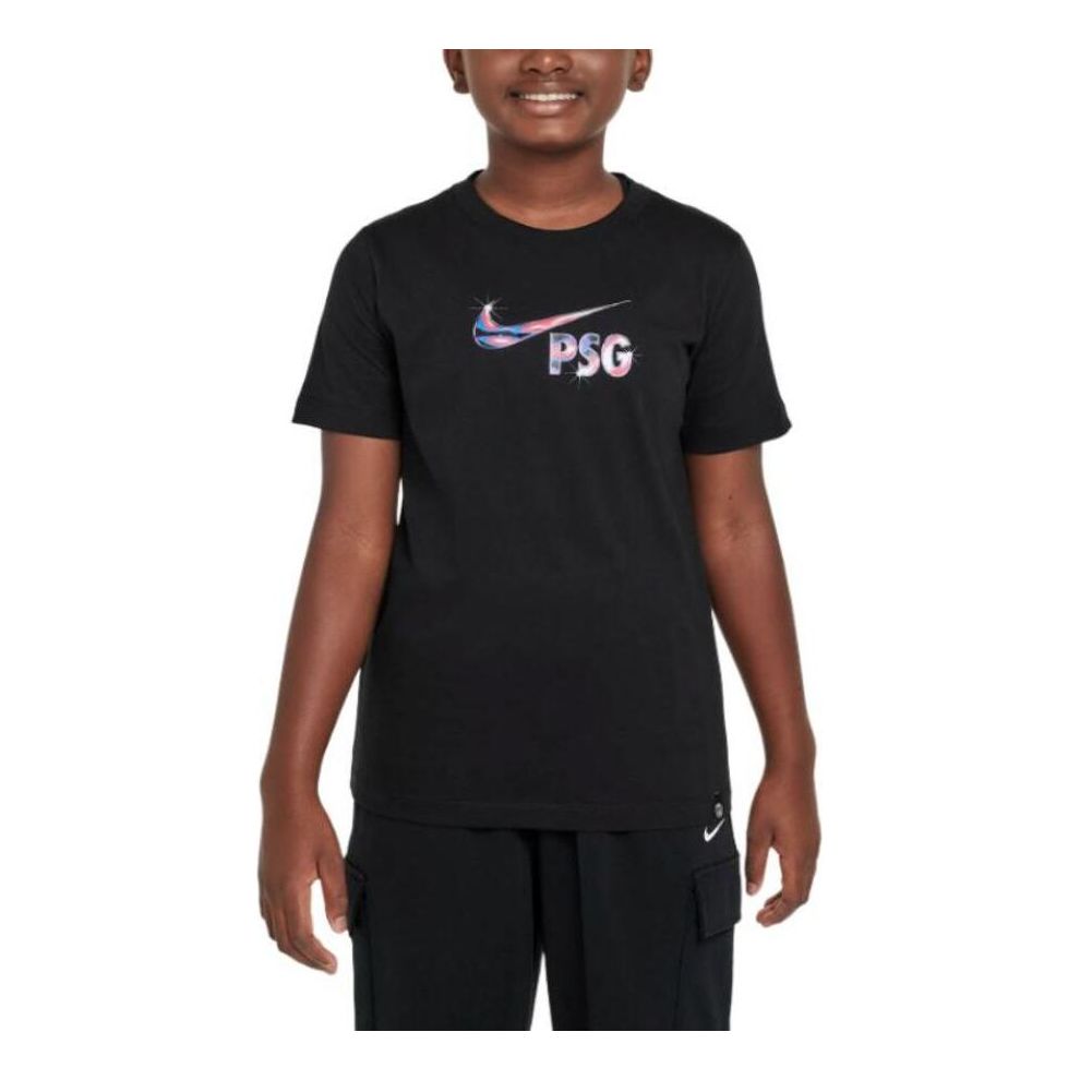 (PS) Nike Paris Saint-Germain Swoosh T-Shirt 'Black' HJ3915-010
