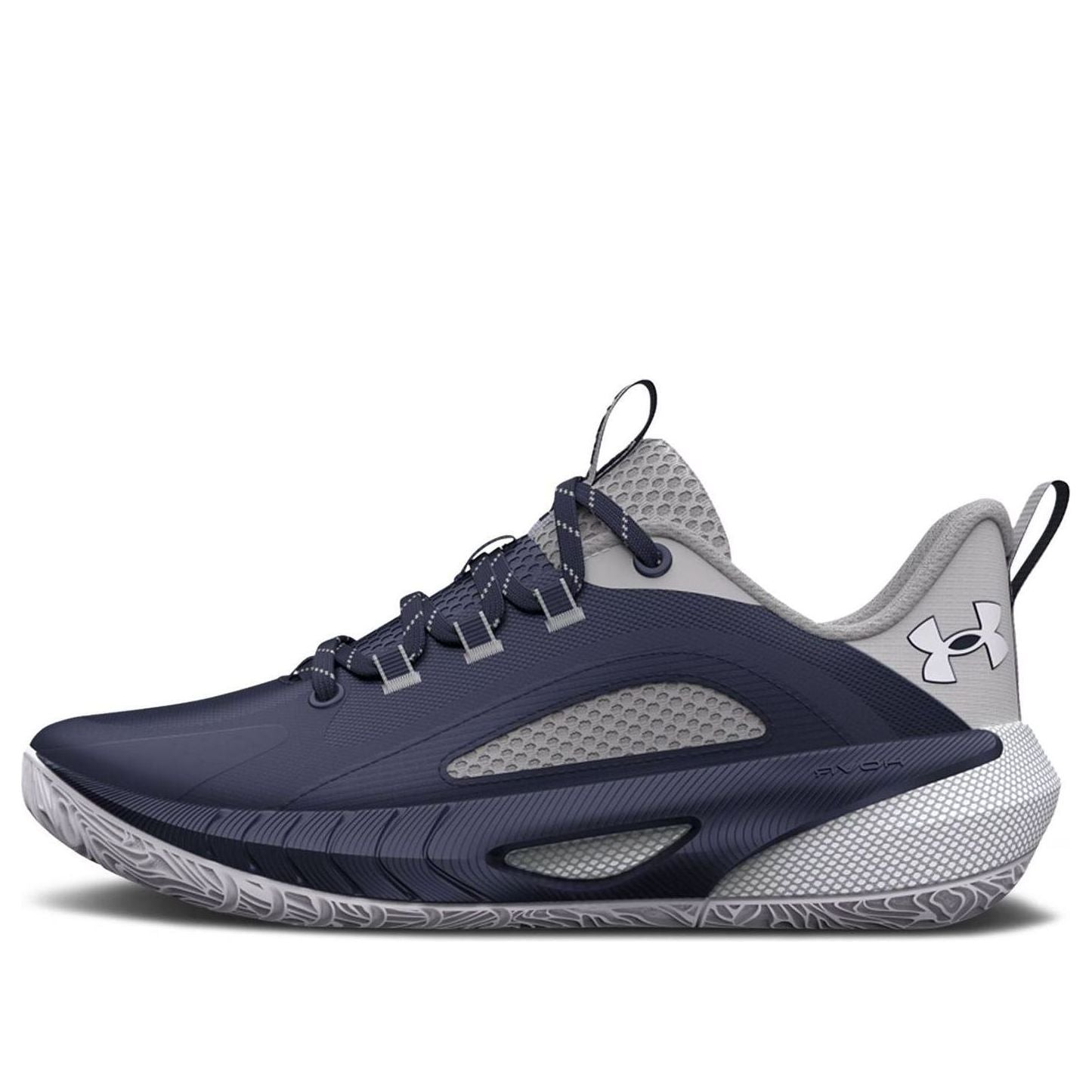 (WMNS) Under Armour HOVR Ascent 2 'Midnight Navy Halo Grey' 3025681-400