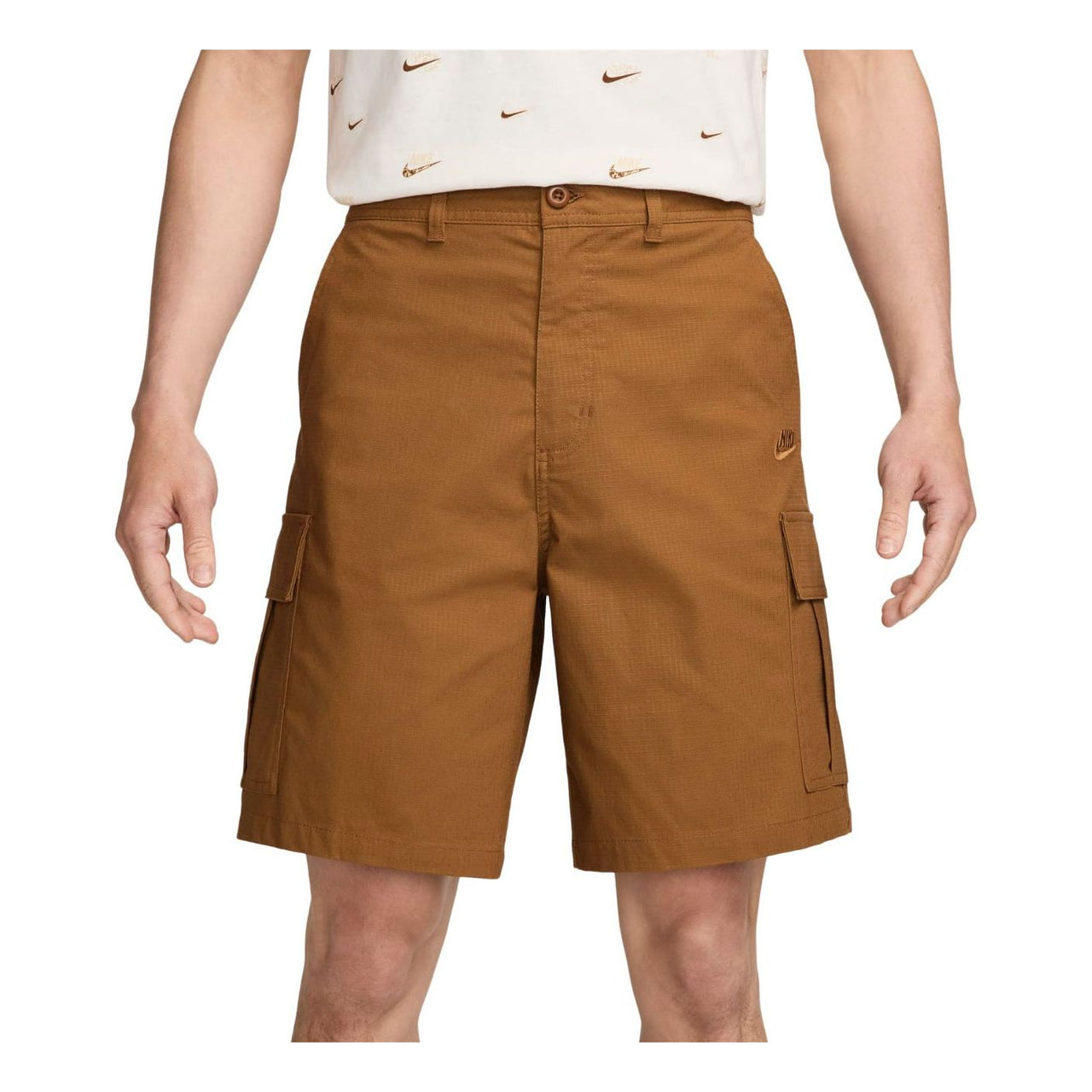 Nike Club Woven Cargo Shorts Asia Sizing 'Light British Tan' FN3518-281