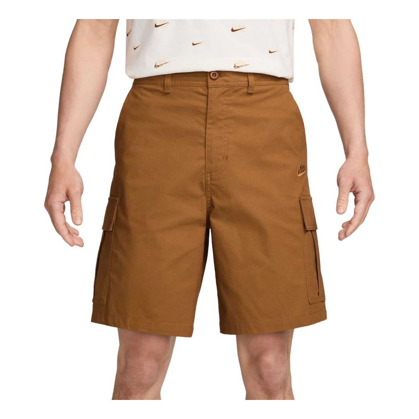 Nike Club Woven Cargo Shorts Asia Sizing 'Light British Tan' FN3518-281