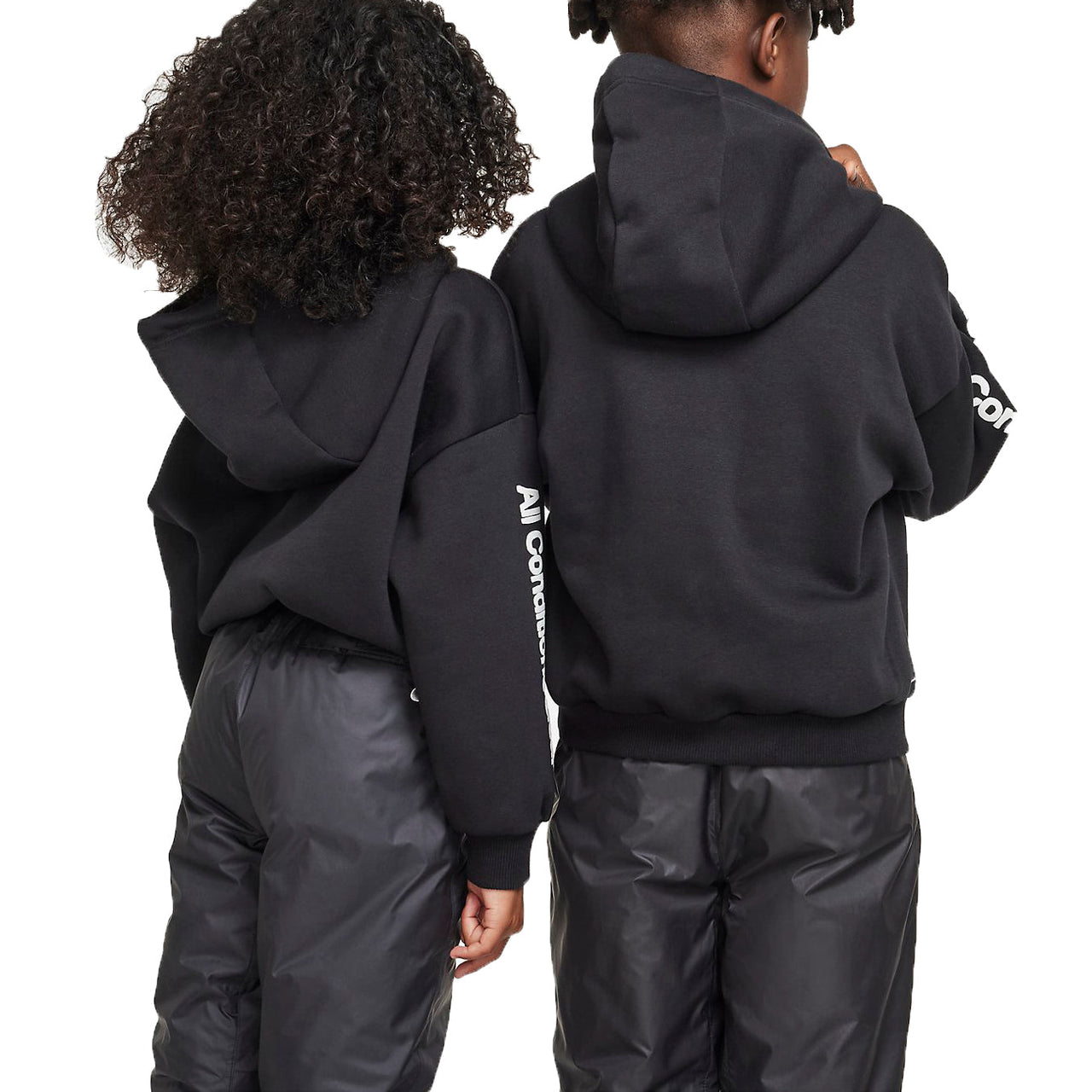 (GS) Nike ACG Icon Fleece Oversized Hoodie 'Black Photon Dust' DR5485-010