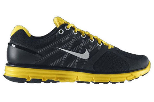 Nike Livestrong x LunarGlide+ 2 LAF 'Black Varsity Maize' 408922-077