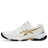 ASICS Netburner Ballistic FF 3 'White Pure Gold' 1051A073-104