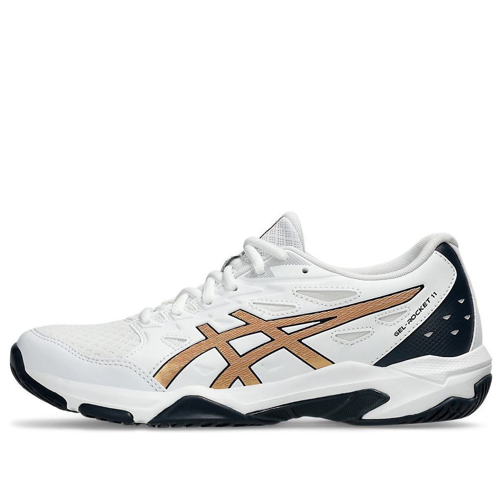 (WMNS) ASICS Gel-Rocket 11 'White Pure Gold' 1072A093-104