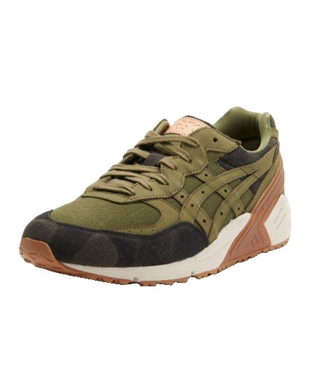 (WMNS) ASICS Gel-Sight Running Shoes 'Olive Green' H7A4N-0808