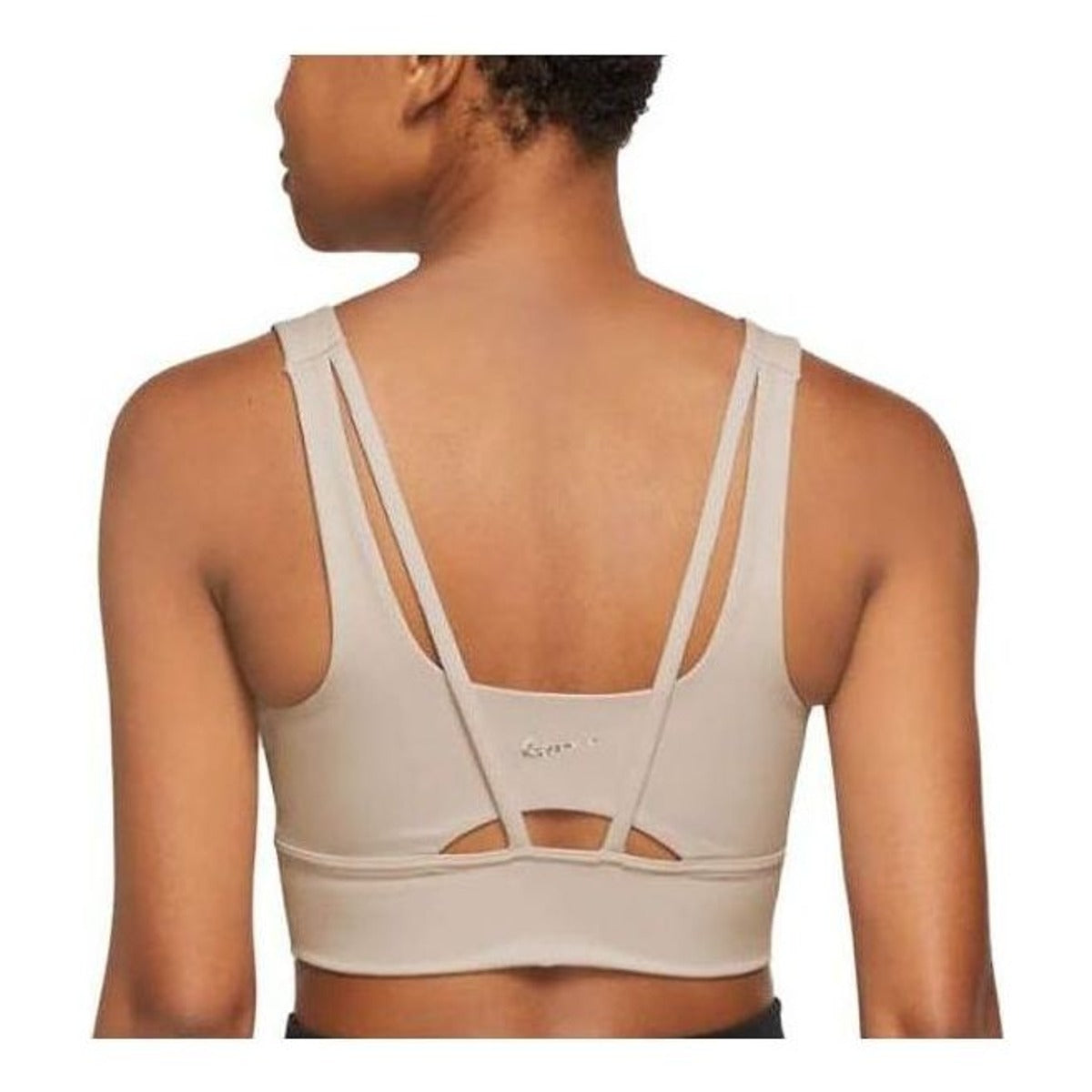 (WMNS) Nike Zenvy Longline Medium Support Padded Sports Bra 'Beige' DO6620-104
