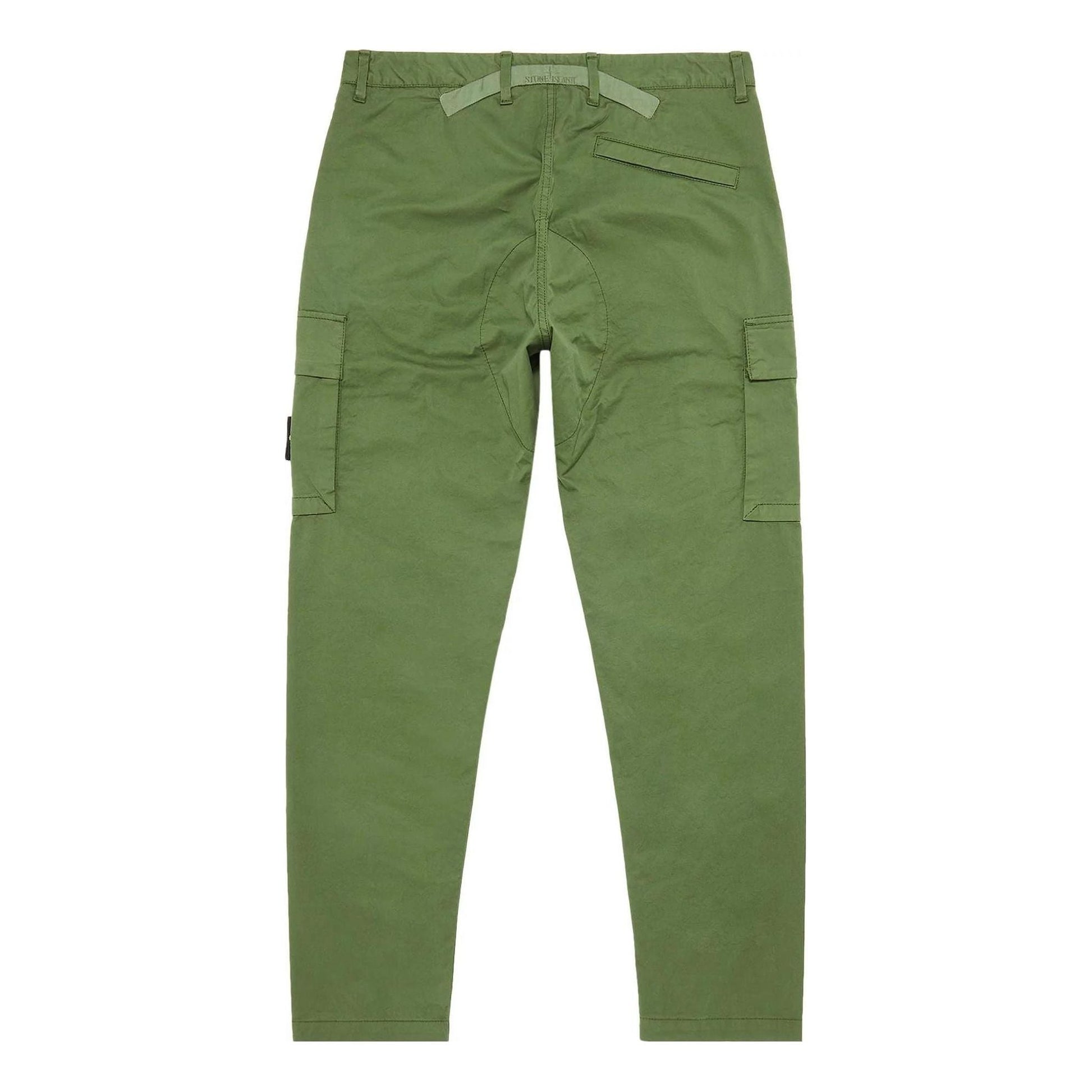 STONE ISLAND Gabardine Cargo Pants 'Olive' 771532310-V0058