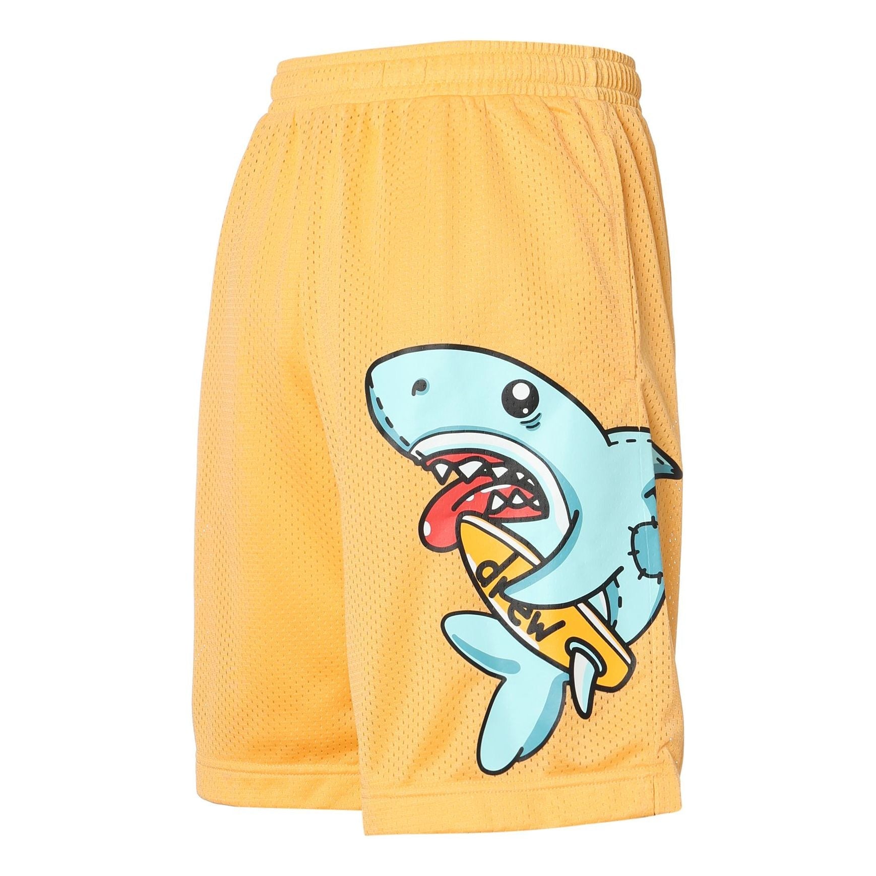 Drew House Figment Mesh Shorts 'Tangerine' DR-SS21-136