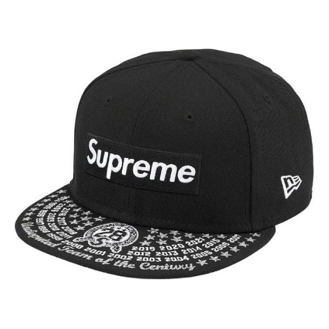 Supreme Undisputed Box Logo New Era 'Black White' SUP-FW21-080