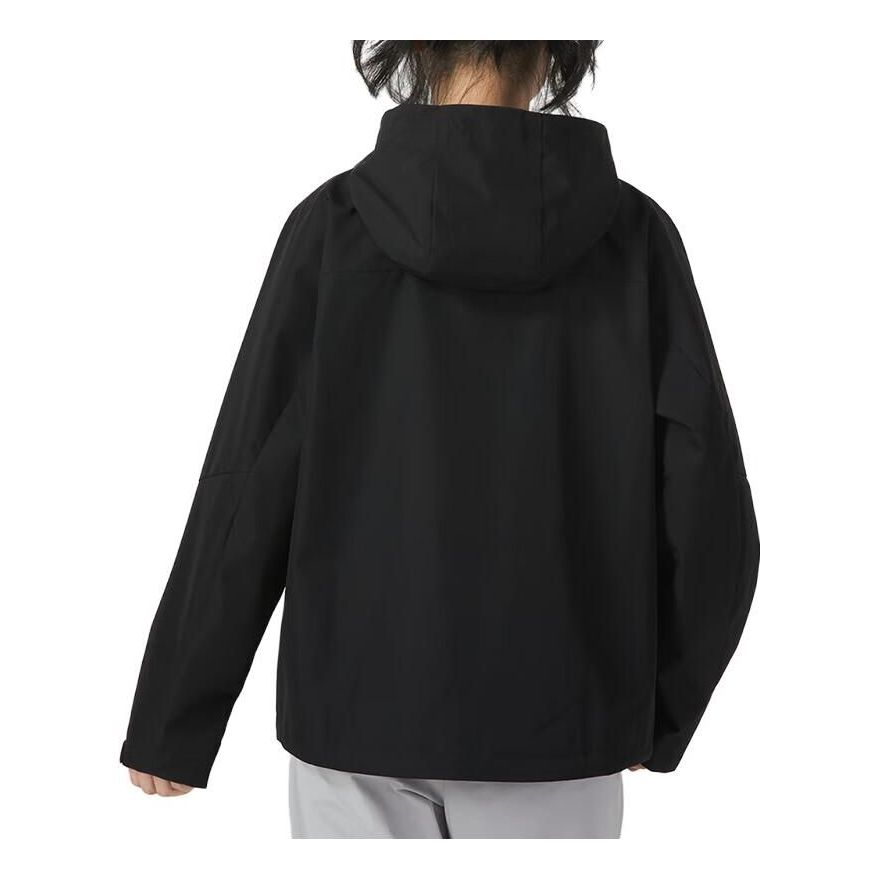 (WMNS) Under Armour Ace Rain Jacket 'Black' 23600402-001