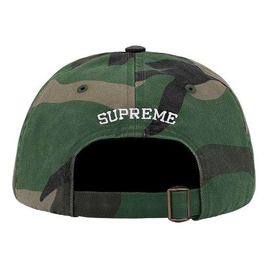 Supreme Pigment Print S Logo 6-Panel 'Green White' SUP-SS20-432
