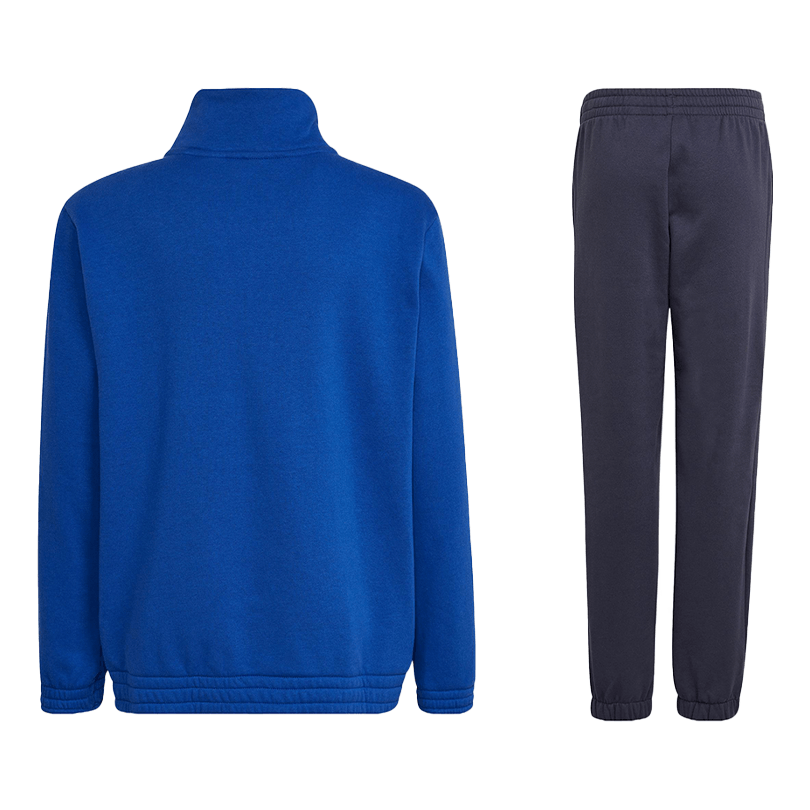 (GS) adidas Badge Of Sport Fleece Tracksuit Asia Sizing 'Blue' HK4729